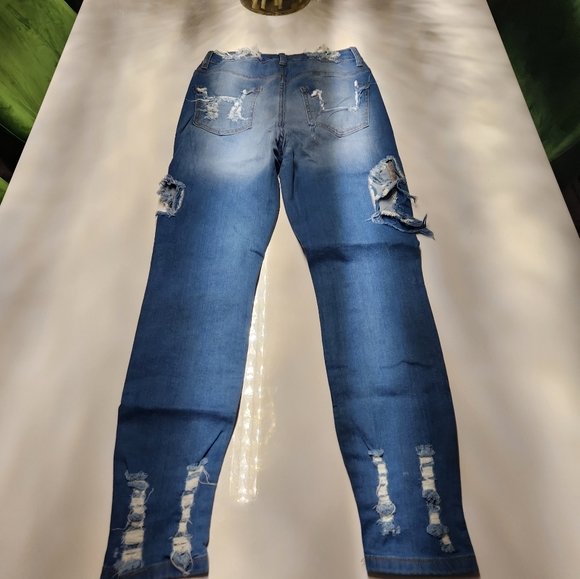 Bader Ripped$Repair Denim Jeans👖 - Picture 6 of 12